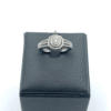 Anello oro bianco e diamanti