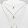 ORO BIANCO CROCE DIAMANTE
