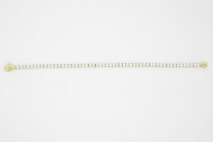 TENNIS ORO GIALLO E ZIRCONI