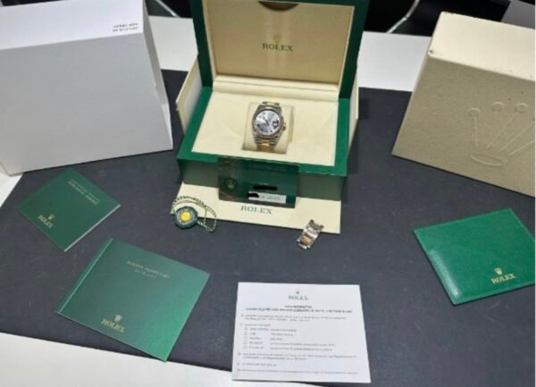 Rolex Datejust 36 Wimbledon del 2022 full set top condition con documenti e scatola