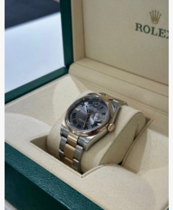Rolex Datejust 36 Wimbledon del 2022 full set top condition con documenti e scatola