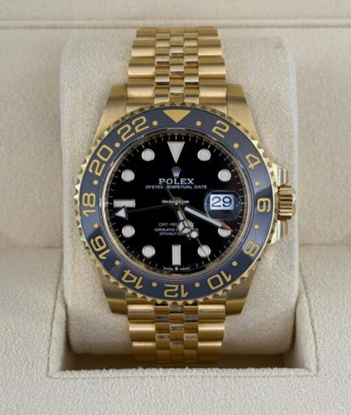 Rolex GMT-Master II oro giallo 18kt del 2023 excellent condition jubilee full set con documenti