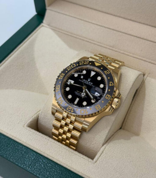 Rolex GMT-Master II oro giallo 18kt del 2023 excellent condition jubilee full set con documenti - Image 3