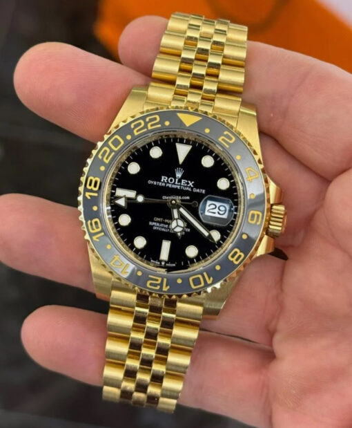 Rolex GMT-Master II oro giallo 18kt del 2023 excellent condition jubilee full set con documenti - Image 5