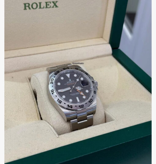 Rolex Explorer II Certified black nero del 2013 Italia full set top condition con documenti e scatola - Image 4