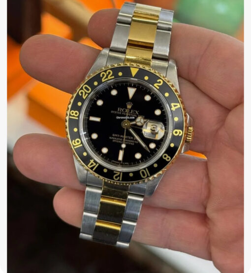 Rolex GMT-Master II Certified del 1998 Italia acciaio oro full set top condition con documenti e scatola - Image 5