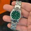 Rolex Oyster Perpetual 31 verde green NUOVO 2024 Dicembre full set con documenti e scatola