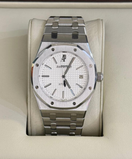 Audemars Piguet Royal Oak Selfwinding 39mm white del 2007 italiano excellent condition full set documenti