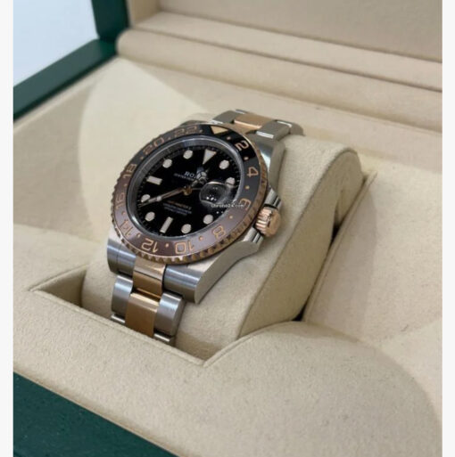 Rolex GMT-Master II Certified Rootbeer del 2020 full set top condition con documenti e scatola Rolex - Image 3