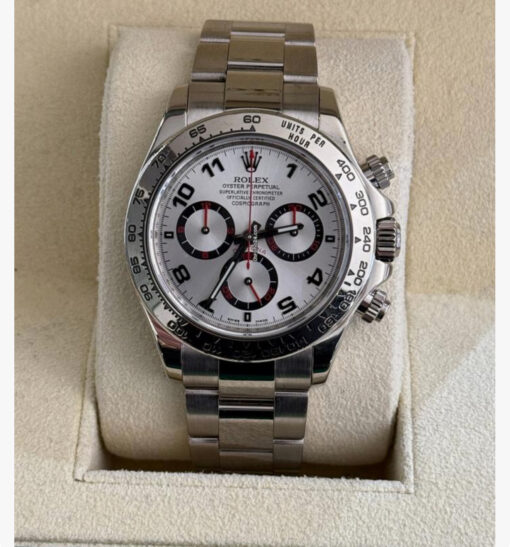 Rolex Daytona white arabian racing dial del 2003 top condition con scatola Rolex