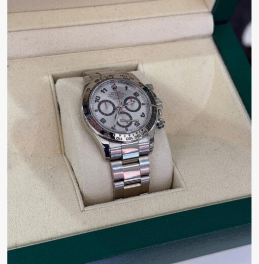 Rolex Daytona white arabian racing dial del 2003 top condition con scatola Rolex - Image 3