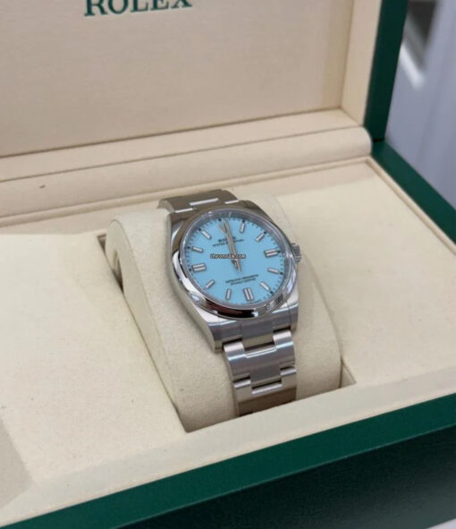 Rolex Oyster Perpetual 36 NUOVO 2025 TIFFANY full set con documenti e scatola Rolex - Image 3