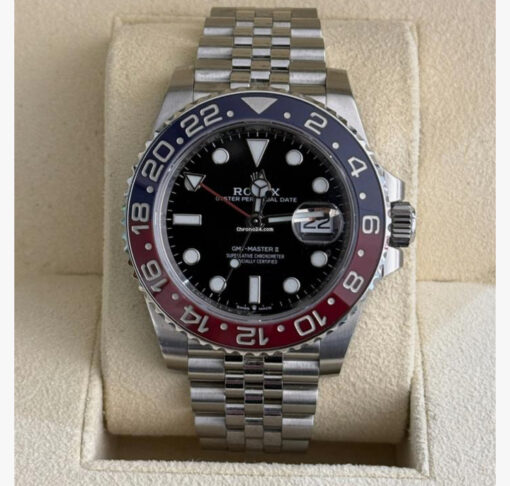 Rolex GMT-Master II Pepsi NUOVO del 2023 Jubilee full set top condition con documenti e scatola