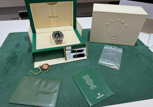 Rolex GMT-Master II ceramica acciaio oro del 2008 full set top condition con documenti e scatola - Image 2