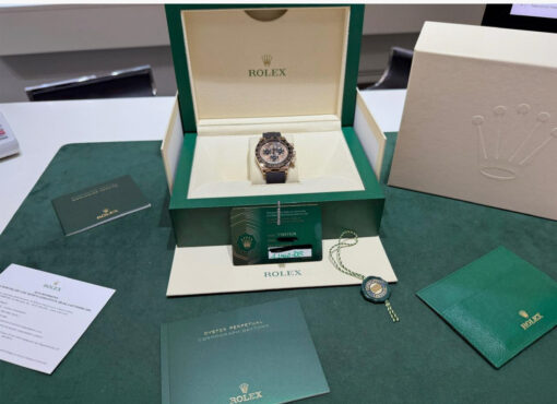 Rolex Daytona Chocolate del 2020 card verde Italia oro rosa oysterflex full set top condition - Image 2