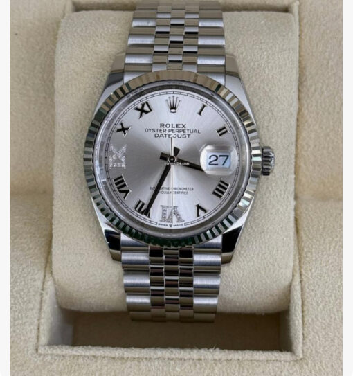 Rolex Datejust 36 126234 Automatico 2023 Acciaio Come nuovo e mai indossato