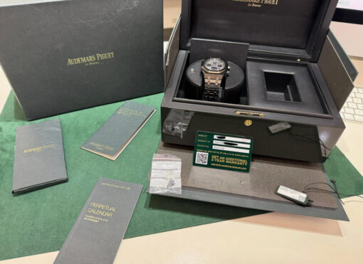 Audemars Piguet Royal Oak Perpetual Calendar 41mm black ceramic mai indossato del 2021 full set - Image 2