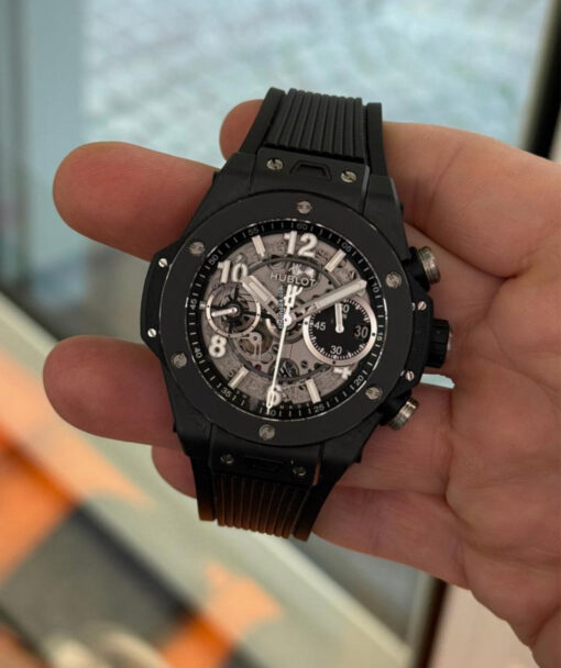 Hublot Big Bang Unico Black Magic 42mm del 2022 full set excellent condition con documenti - Image 4