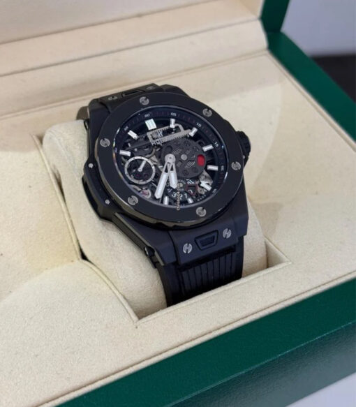 Hublot Big Bang Meca-10 black magic ceramic skeleton 45 mm del 2022 excellent condition full set - Image 3