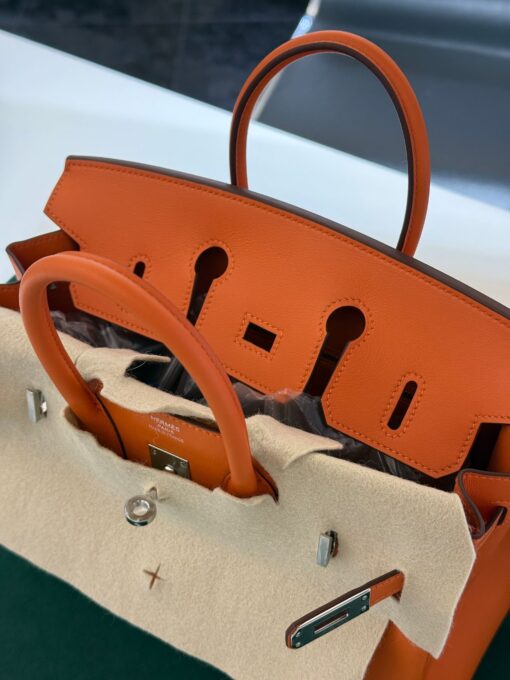 Hermès Birkin 25  veau Swift stampa K Nuova Aprile 2025 color ( orange 93) - Image 2