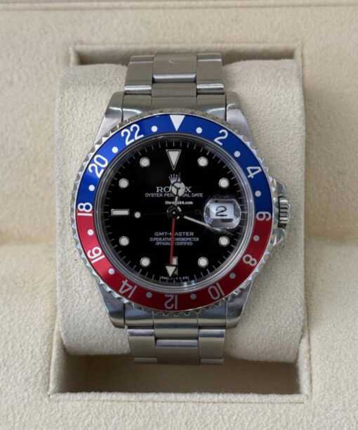 Rolex GMT-Master pepsi del 1996 Italia top condition full set con documenti e scatola Rolex
