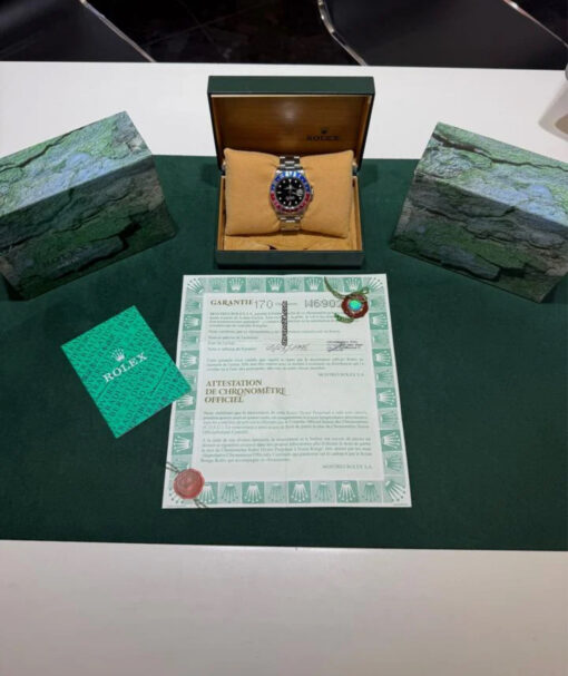Rolex GMT-Master pepsi del 1996 Italia top condition full set con documenti e scatola Rolex - Image 2