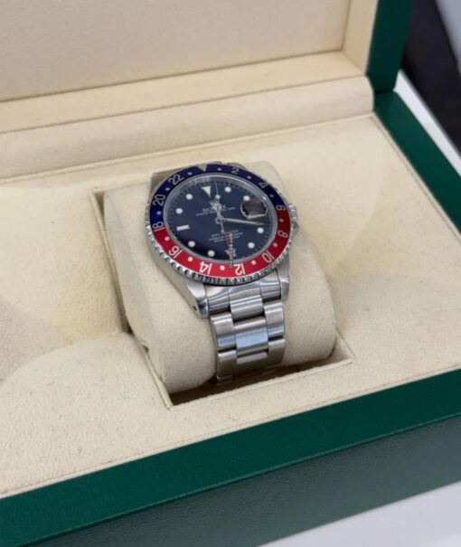 Rolex GMT-Master pepsi del 1996 Italia top condition full set con documenti e scatola Rolex - Image 4