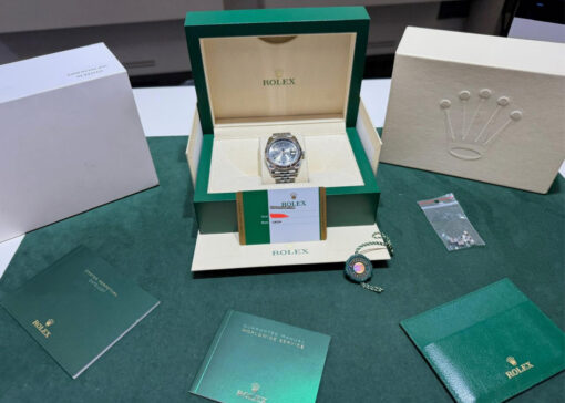Rolex Datejust 41 Wimbledon jubilee del 2020 full set top condition con documenti e scatola - Image 2