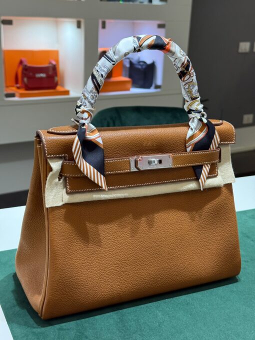 Hermes Sac Kelly II retourne 28 veau  Pellame barenia NUOVA 2025 - Image 7