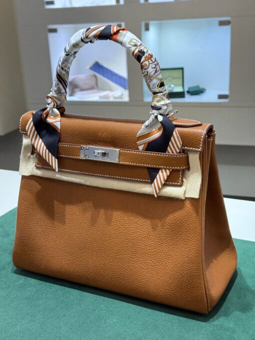 Hermes Sac Kelly II retourne 28 veau  Pellame barenia NUOVA 2025 - Image 9