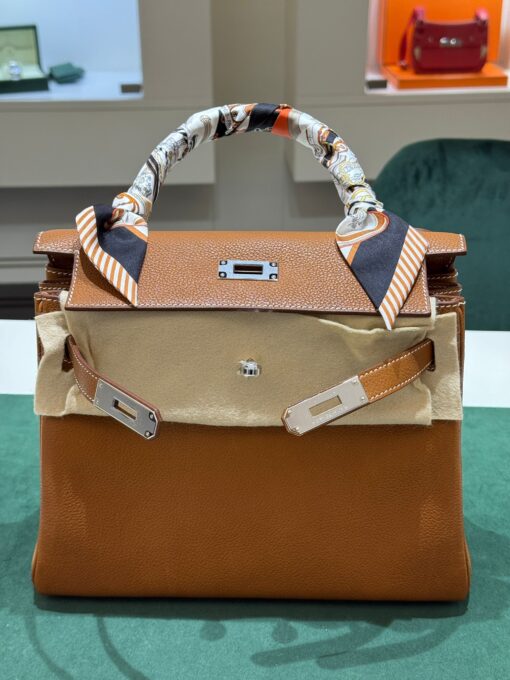 Hermes Sac Kelly II retourne 28 veau  Pellame barenia NUOVA 2025 - Image 3