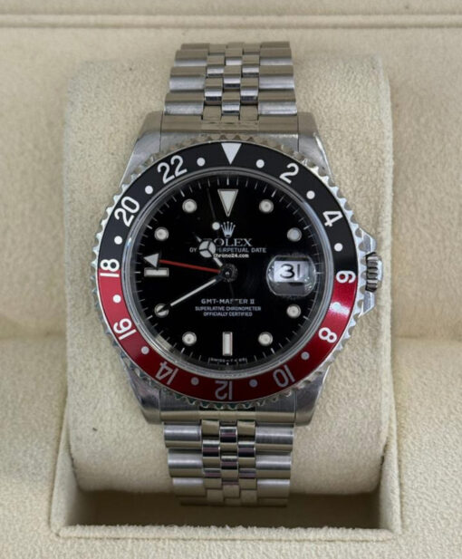 Rolex GMT-Master II coke Jubilee del 1991 full set top condition con documenti e scatola