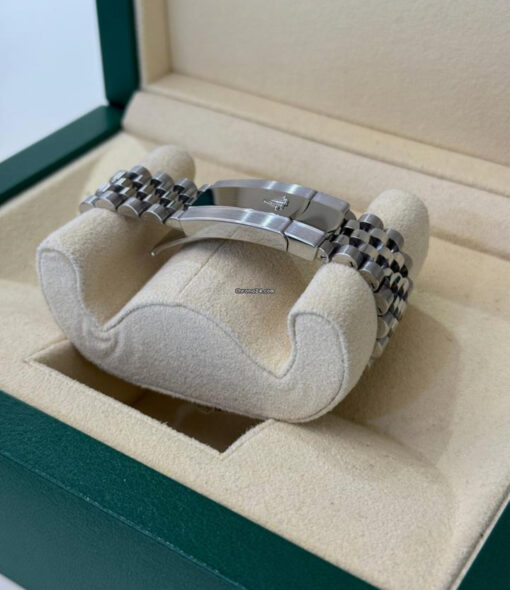 Rolex Datejust 36 quadrante in diamanti ore 6 & 9 aubergine purple viola del 2019 full set - Image 4