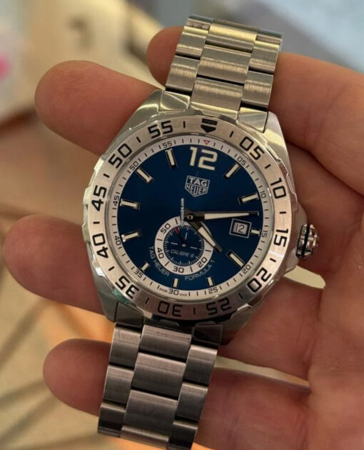 TAG Heuer Formula 1 Calibre 6 blue dial calibre 6 automatico del 2019 full set top condition con documenti - Image 4