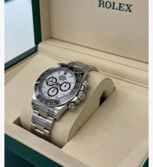 Rolex Daytona PANDA white NUOVO 2025 Aprile New model full set con documenti e scatola Rolex - Image 3