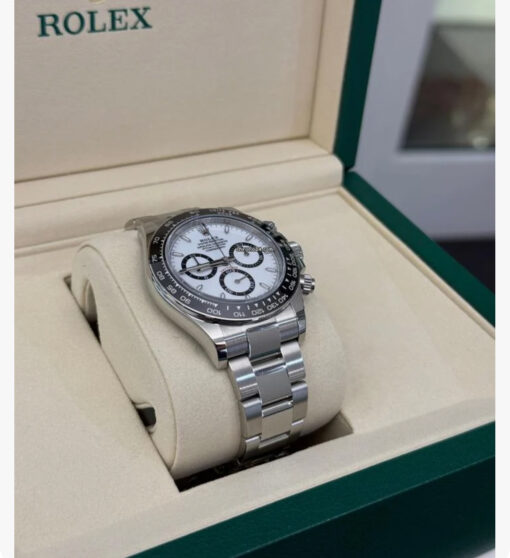 Rolex Daytona PANDA white NUOVO 2025 Aprile New model full set con documenti e scatola Rolex - Image 4