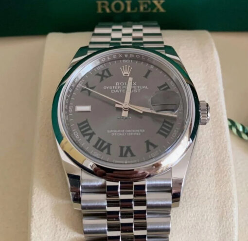 Rolex Datejust 36 NUOVO 2025 Wimbledon Jubilee full set con documenti e scatola Rolex