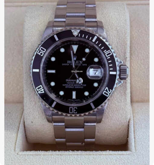 Rolex Submariner Date del 2007 full settop condition con documenti e scatola Rolex