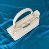 Hermès Kelly 28 sellier veau  pellame epsom NUOVA 2025 Maggio seriale K color Craie panna con hardware palladio