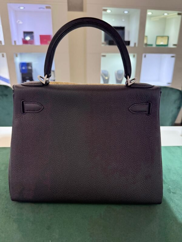 WhatsApp Image 2025-05-19 at 15.33.29-2 Hermès Kelly 28 retourne veau pellame togo NUOVA 2025 Maggio seriale K color NOIR nero con hardware brusched satinato