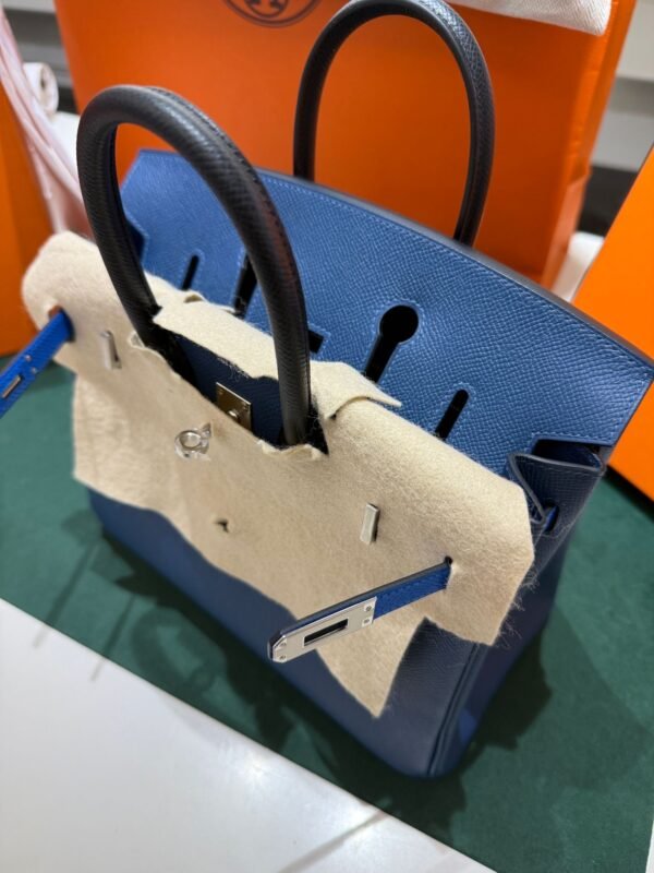1d5a35db-eaad-493b-9408-d21c88637e2c Hermès Birkin 25 veau Epsom stampa K Nuova Giugno 2025 color ( tricolore )