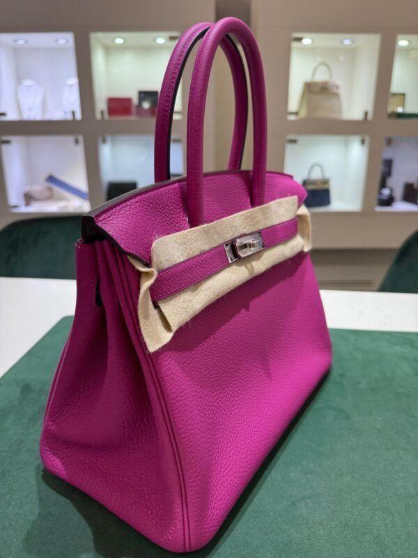 24da14e7-8095-4429-8f2d-f2d3e3f428a0 Hermès Birkin 30 retourne veau pellame Togo NUOVA 2020 seriale Y color bubble