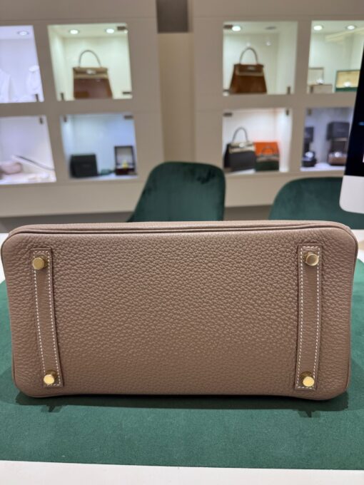 Hermès Birkin 30 retourne veau togo 18 stampa seriale K Nuova Maggio 2025 color ( ETOUPE) - Image 5