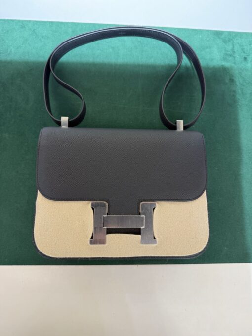 Hermès Sac Costance 1-24 veau epsom 89 noir  Nuova 29 Maggio 2025 seriale K - Image 2
