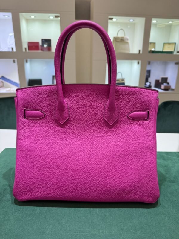 7484a473-594a-4e22-b2bb-0fab378f0cc2 Hermès Birkin 30 retourne veau pellame Togo NUOVA 2020 seriale Y color bubble
