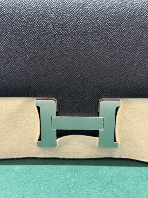 Hermès Sac Costance 1-24 veau epsom 89 noir  Nuova 29 Maggio 2025 seriale K - Image 7