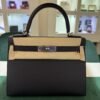 Herm&egrave;s Kelly 28 Sellier veau pellame Epsom NUOVA 2025 Maggio seriale K color NOIR nero