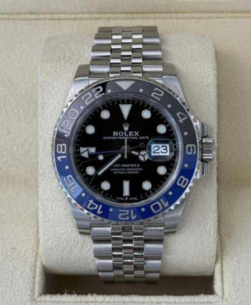 Rolex GMT-Master II NUOVO 2025 Italia Jubilee Batman Batgirl full set con documenti e scatola