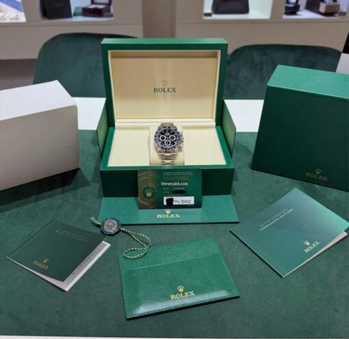 Rolex Daytona ceramica NUOVO 2025 Italia nero full set con documenti e scatola Rolex - Image 2