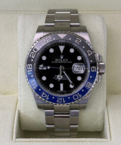 Rolex GMT-Master II Batman del 2014 full set top condition con documenti e scatola Rolex